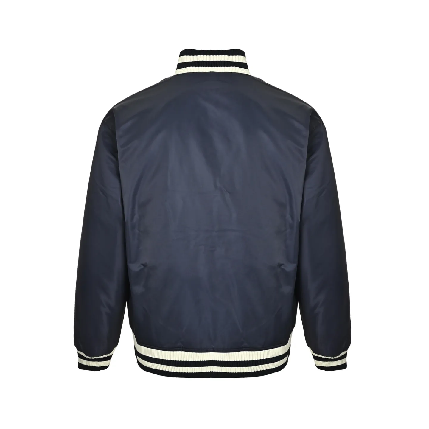 Louis Vuitton/Louis Vuitton rhinestone embroidered quilted baseball jersey